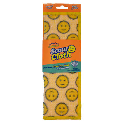 Scrub Daddy Scour Cloth Dual-Sided Scour & Microfibre Cloth