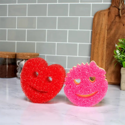 Scrub Daddy & Mommy Heart gobica za čiščenje