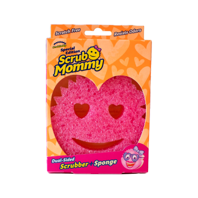 Scrub Mommy Heart gobica za čiščenje