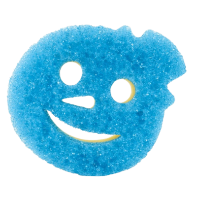 Scrub Mommy Blue Snowman